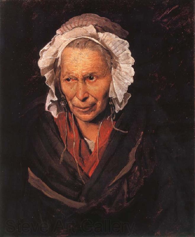Theodore Gericault Madwoman afflicted with envy